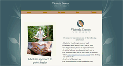 Desktop Screenshot of pelvicfloorplan.com